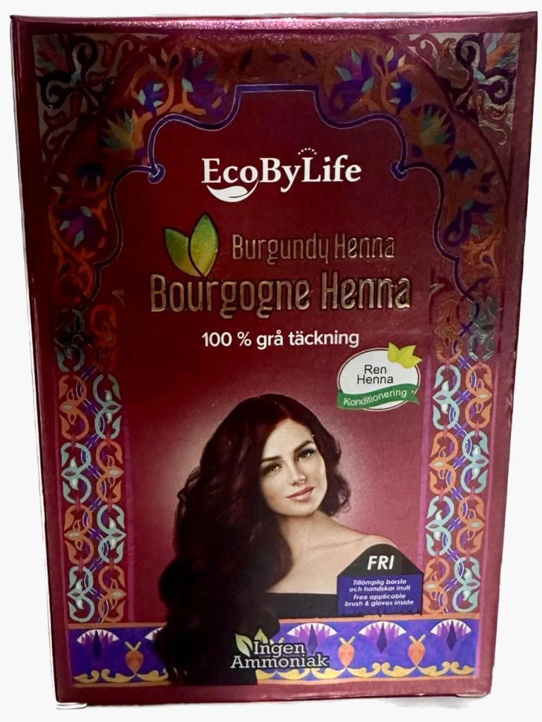 EcoByLife Bourgogne henna 6*10g