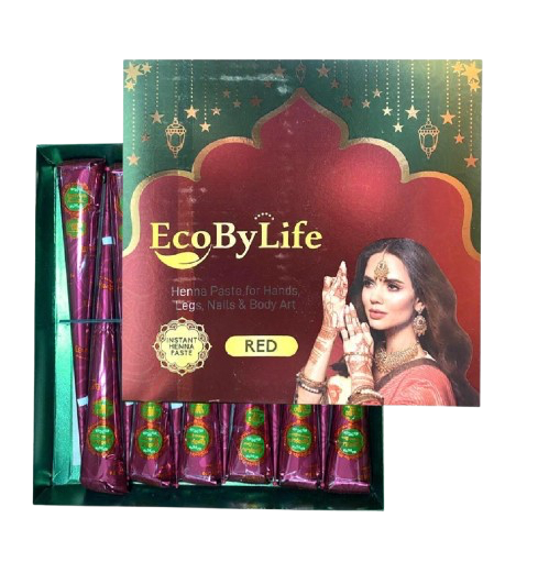 EcoByLife Red Henna Cone 35g
