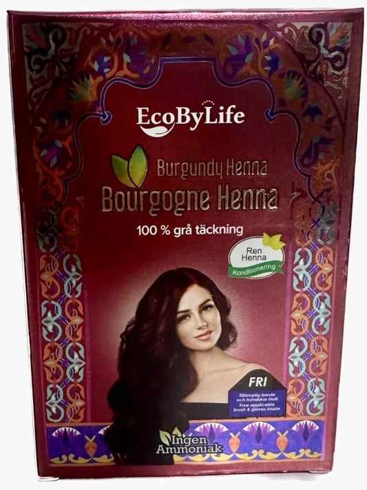 EcoByLife Burgundy henna 6*10g