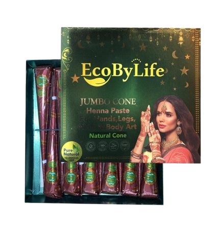 EcoByLife Natural Henna Cone 35g